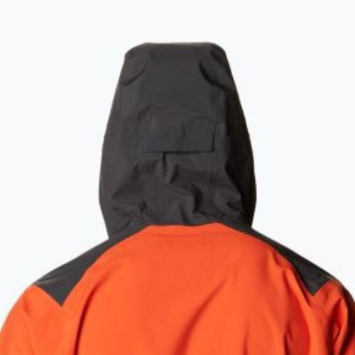 Columbia Peak Creek Shell 813 orange men's rain jacket 1988892