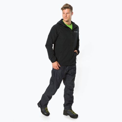 Columbia Tall Heights 010 men's softshell jacket black 1975591