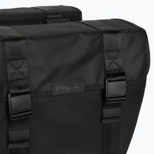 Basil Tour Double Bike Bag black B-18188