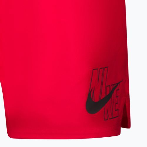 Men's Nike Logo Solid 5" Volley swim shorts red NESSA566-614