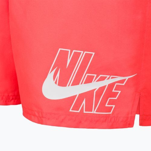 Men's Nike Logo Solid 5" Volley swim shorts orange NESSA566-631
