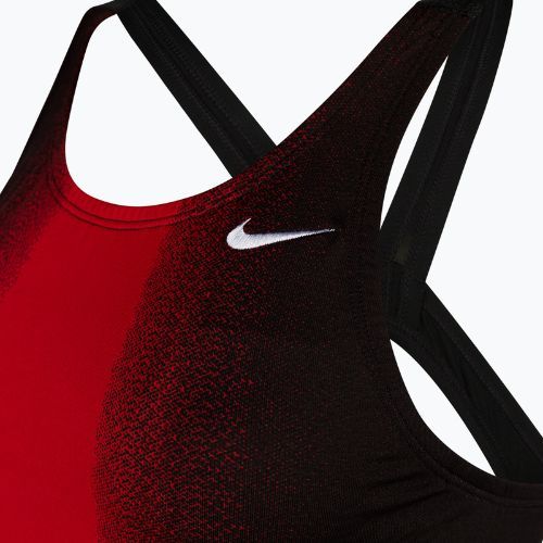 Nike Fade Sting women's one-piece swimsuit black and red NESS8050-614