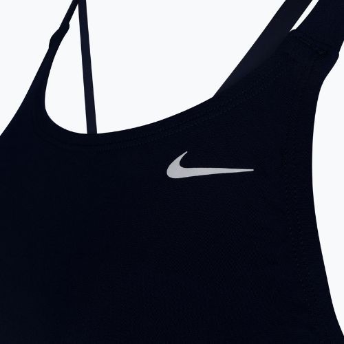 Women's one-piece swimsuit Nike Hydrastrong Solid black NESSA001-001