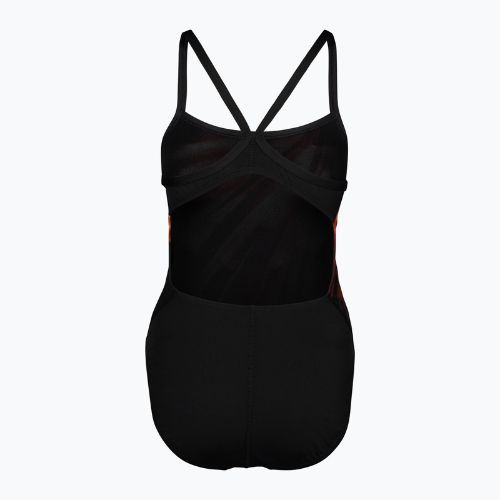 Nike Spectrum women's one-piece swimsuit black and red NESSA014-614