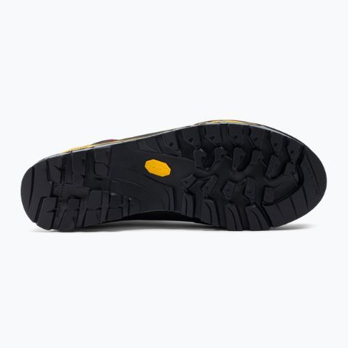 La Sportiva men's high alpine boots Trango Tech Leather GTX black/yellow 21S999100