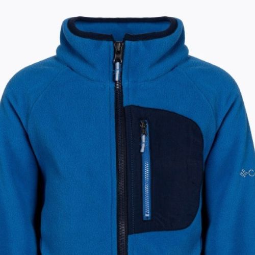Columbia Fast Trek III children's fleece sweatshirt blue 1887852