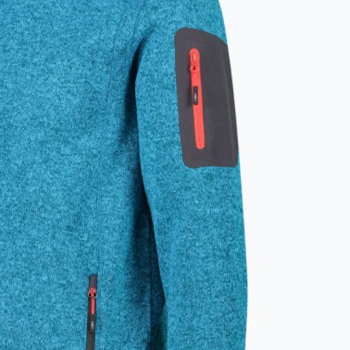 Men's CMP blue fleece sweatshirt 3H60747N/15ML