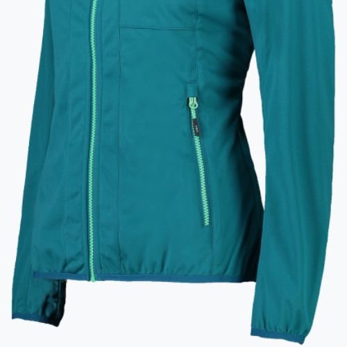CMP women's softshell jacket green 31A5276/E982