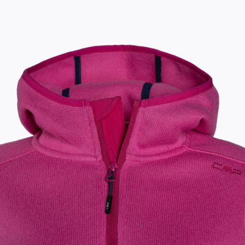 CMP women's fleece sweatshirt pink 3H19826/33HG
