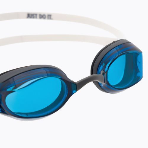 Nike Legacy blue swim goggles NESSA179-400