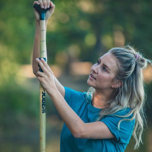 SUP paddle 2-piece JOBE Paddle Bamboo Classic brown 486721004