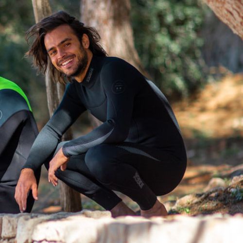 JOBE Atlanta 2 mm men's swimming wetsuit black 303520001