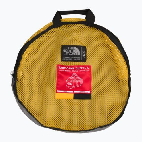 The North Face Base Camp Duffel S 50 l travel bag yellow NF0A52STZU31