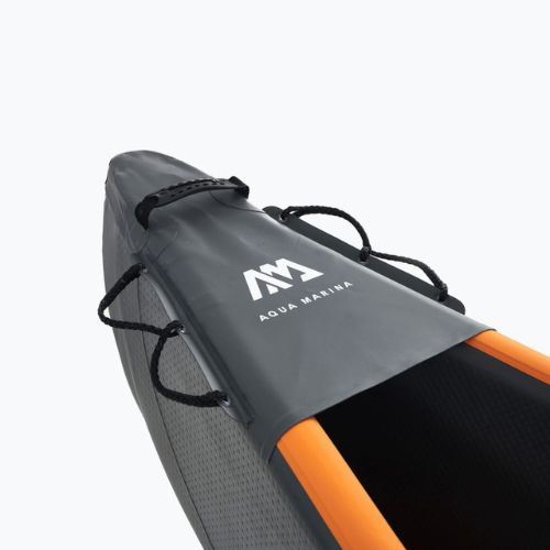 Aqua Marina Tomahawk gray Air-K 440 2-person high-pressure inflatable kayak 14'5″