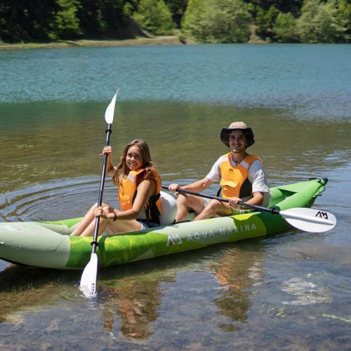 Aqua Marina Recreational Kayak green Betta-412 2-person 13'6″ inflatable kayak