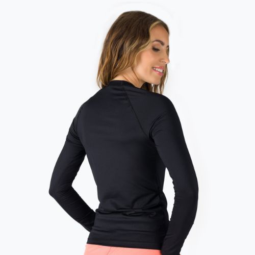 Women's swimming longsleeve ROXY Whole Hearted 2021 anthracite