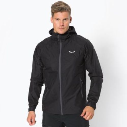 Salewa men's rain jacket Puez Aqua 3 PTX black 00-0000024545