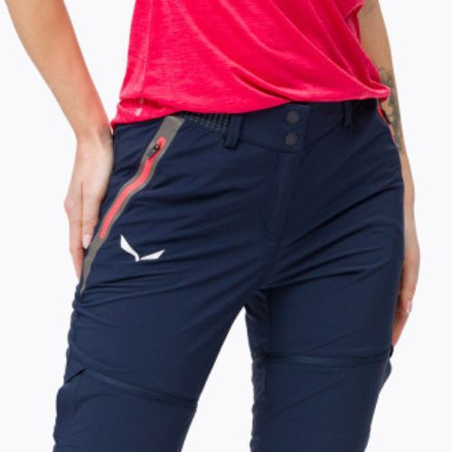 Women's softshell trousers Salewa Pedroc DST navy blue 00-0000026958