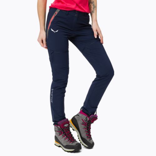 Women's softshell trousers Salewa Pedroc DST navy blue 00-0000026958