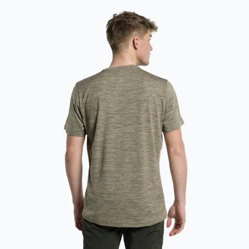 Salewa men's trekking shirt Puez Hybrid 2 Dry brown 00-0000027397