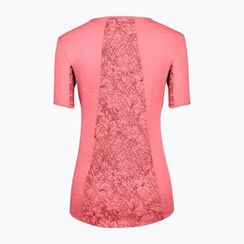 Salewa Puez Graphic 2 Dry women's trekking shirt pink 00-0000027400