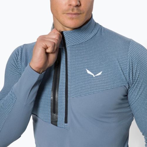 Men's Salewa Vajolet grey fleece sweatshirt 00-0000027887