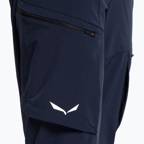 Salewa men's softshell trousers Puez DST Cargo navy blue 00-0000028310