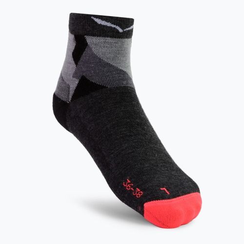 Women's trekking socks Salewa Pedroc Camo AM QRT black 00-0000069040