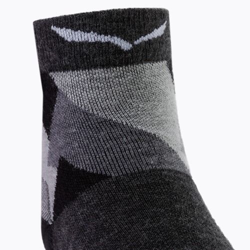 Women's trekking socks Salewa Pedroc Camo AM QRT black 00-0000069040