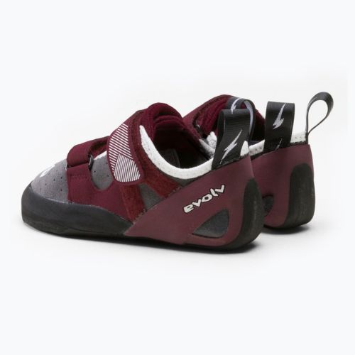 Women's climbing shoes Evolv Elektra red 300