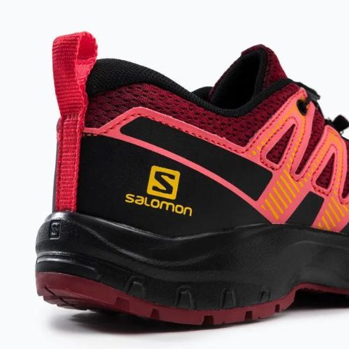 Salomon XA Pro V8 children's trail shoes maroon L41613800