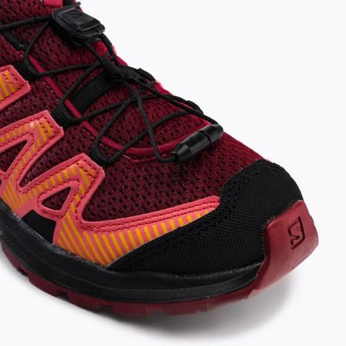 Salomon XA Pro V8 children's trail shoes maroon L41613800