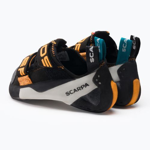SCARPA Booster climbing shoe black-orange 70060-000/1