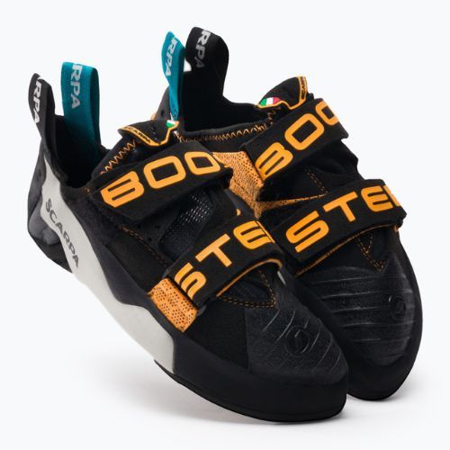 SCARPA Booster climbing shoe black-orange 70060-000/1