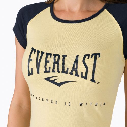 Women's Everlast LOVEY T-shirt yellow 122073-81