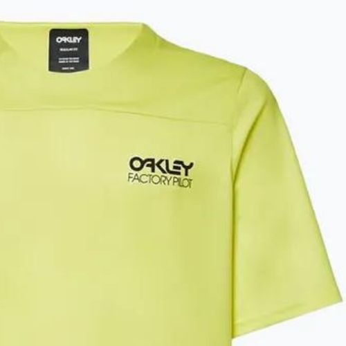 Oakley Factory Pilot Lite MTB men's cycling jersey yellow FOA403173