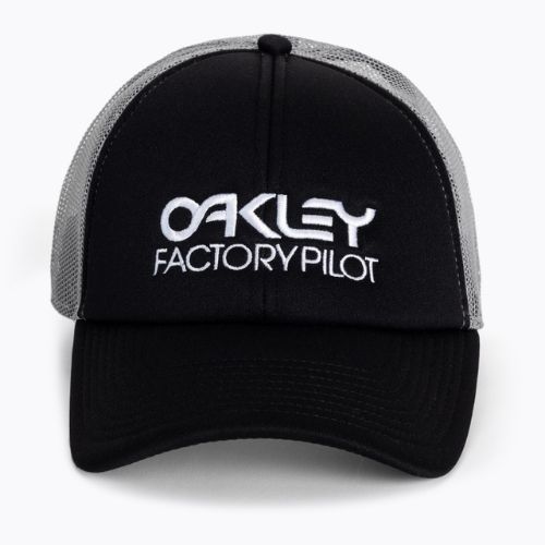 Oakley Factory Pilot Trucker men's baseball cap black FOS900510
