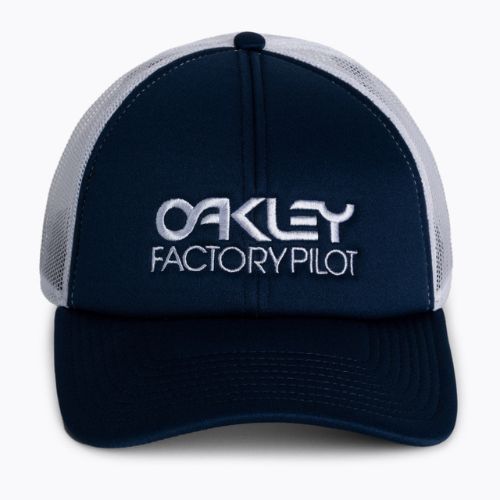 Oakley Factory Pilot Trucker men's baseball cap blue FOS900510