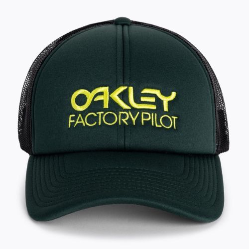 Oakley Factory Pilot Trucker men's baseball cap green FOS900510