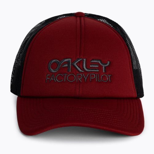 Oakley Factory Pilot Trucker men's baseball cap red FOS900510