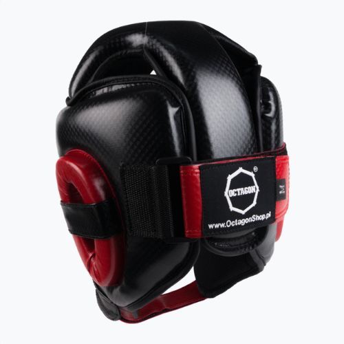 Octagon Plain red boxing helmet