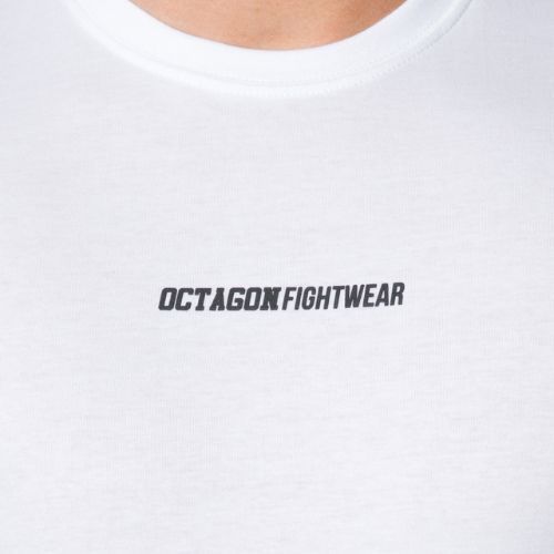 Octagon Fight Wear Small men's t-shirt white