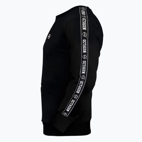 Men's Octagon Stripe sweatshirt black
