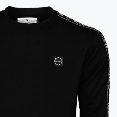 Men's Octagon Stripe sweatshirt black