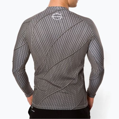 Octagon Voyager men's long sleeve rashguard grey