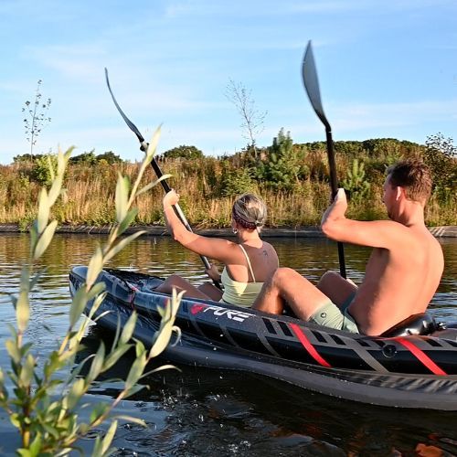 Pure4Fun XPRO Kayak 3.0 grey high-pressure inflatable 2-person kayak P4F150130