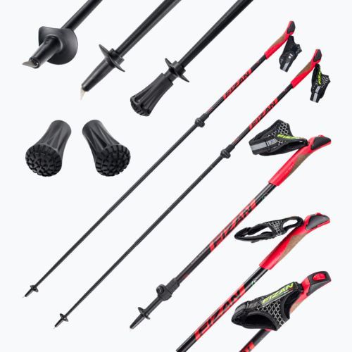 Fizan Revolution PRO red S22 7532 Nordic walking poles