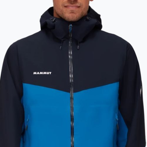 Mammut Convey Tour HS men's hardshell jacket blue and navy