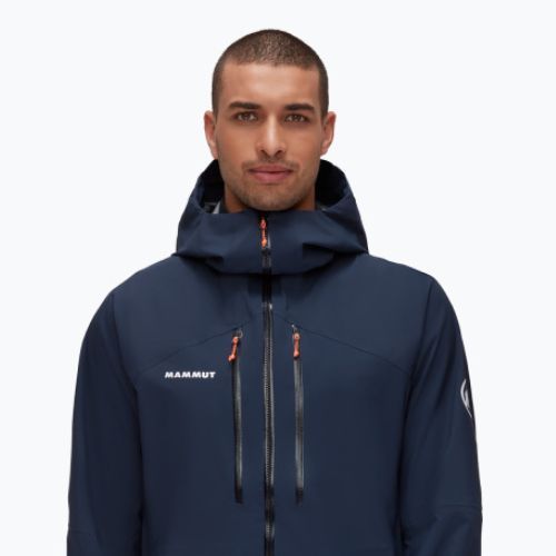 Mammut 160 Years Taiss HS men's hardshell jacket navy blue