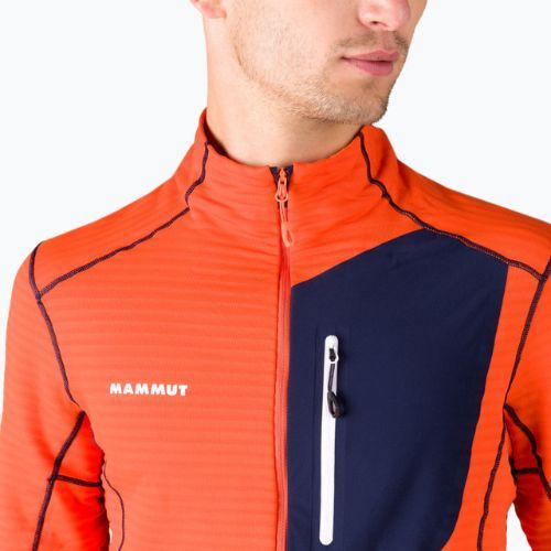 Mammut Aconcagua Light MI men's trekking sweatshirt orange